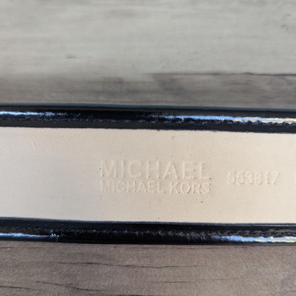 MICHAEL Michael Kors Leopard Print Belt - Picture 7 of 11